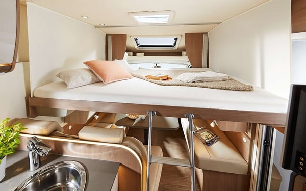 RV Buyers' Guide – Motorhome Bed Types and Layouts