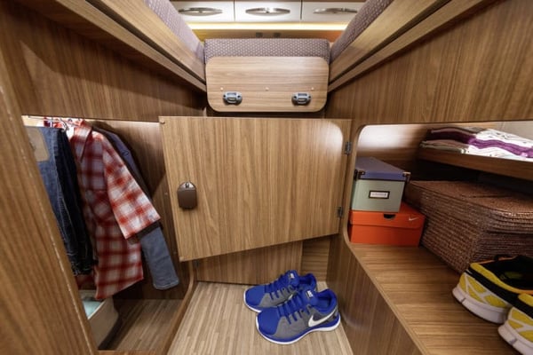 Guide to Maximising Storage Space inside Motorhomes