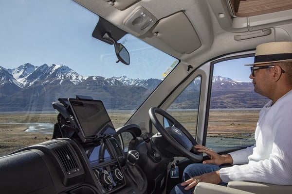 Monitoring your Motorhome while on the Road